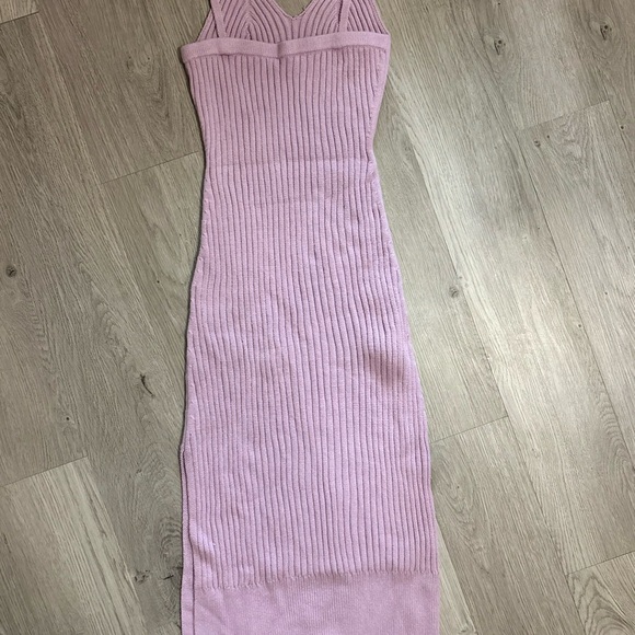 Free People Sweater Dress With Button Cardigan Set Size Small Purple - Picture 4 of 8